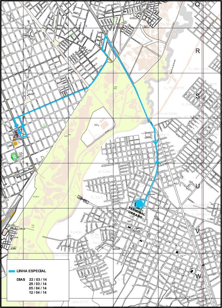 206 - Barreirinha/São José - seccionamento de itinerário