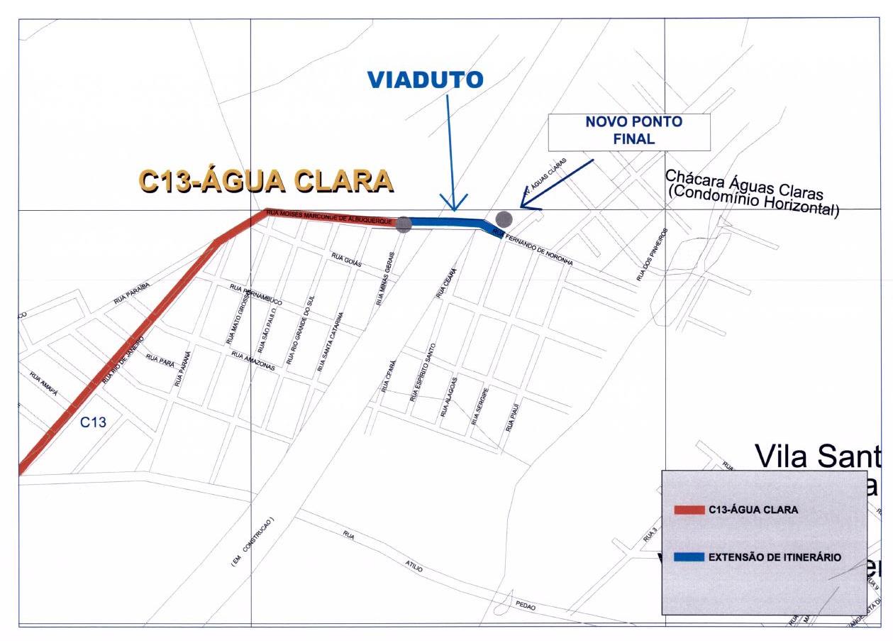C13 - Água Clara - alteração ponto final 