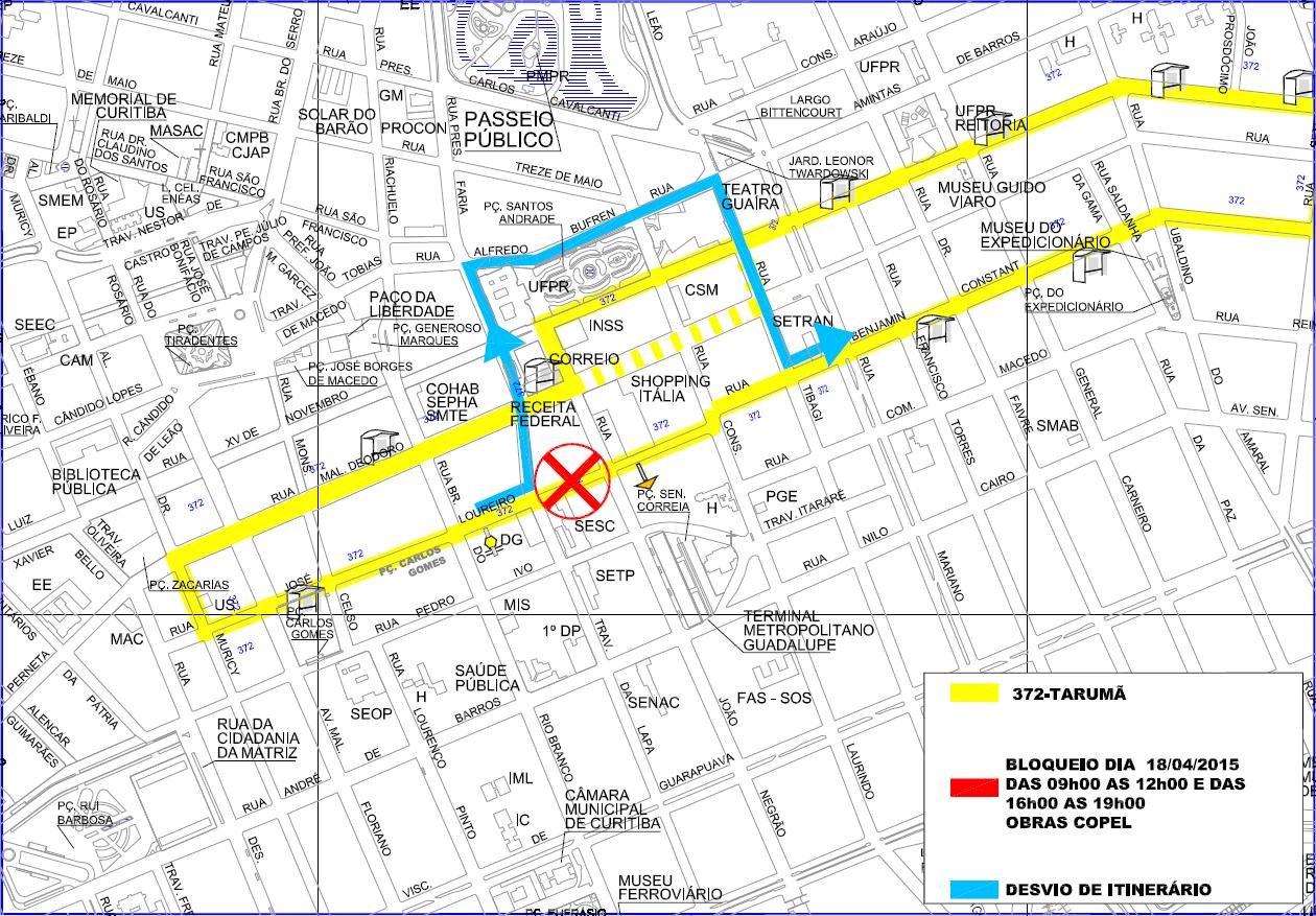 372 - Tarumã - desvio de itinerário 
