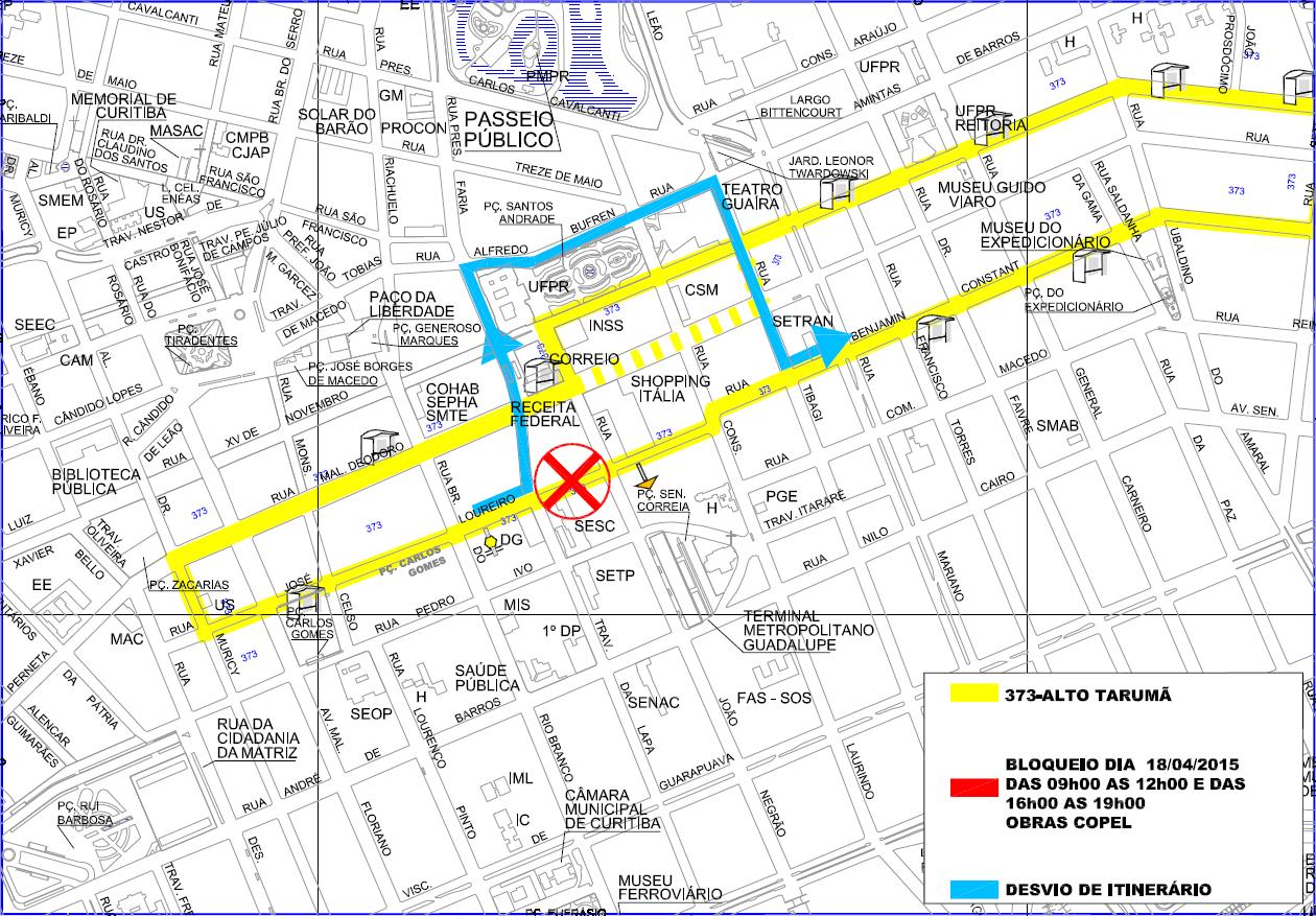 373 - Alto Tarumã - desvio de itinerário 