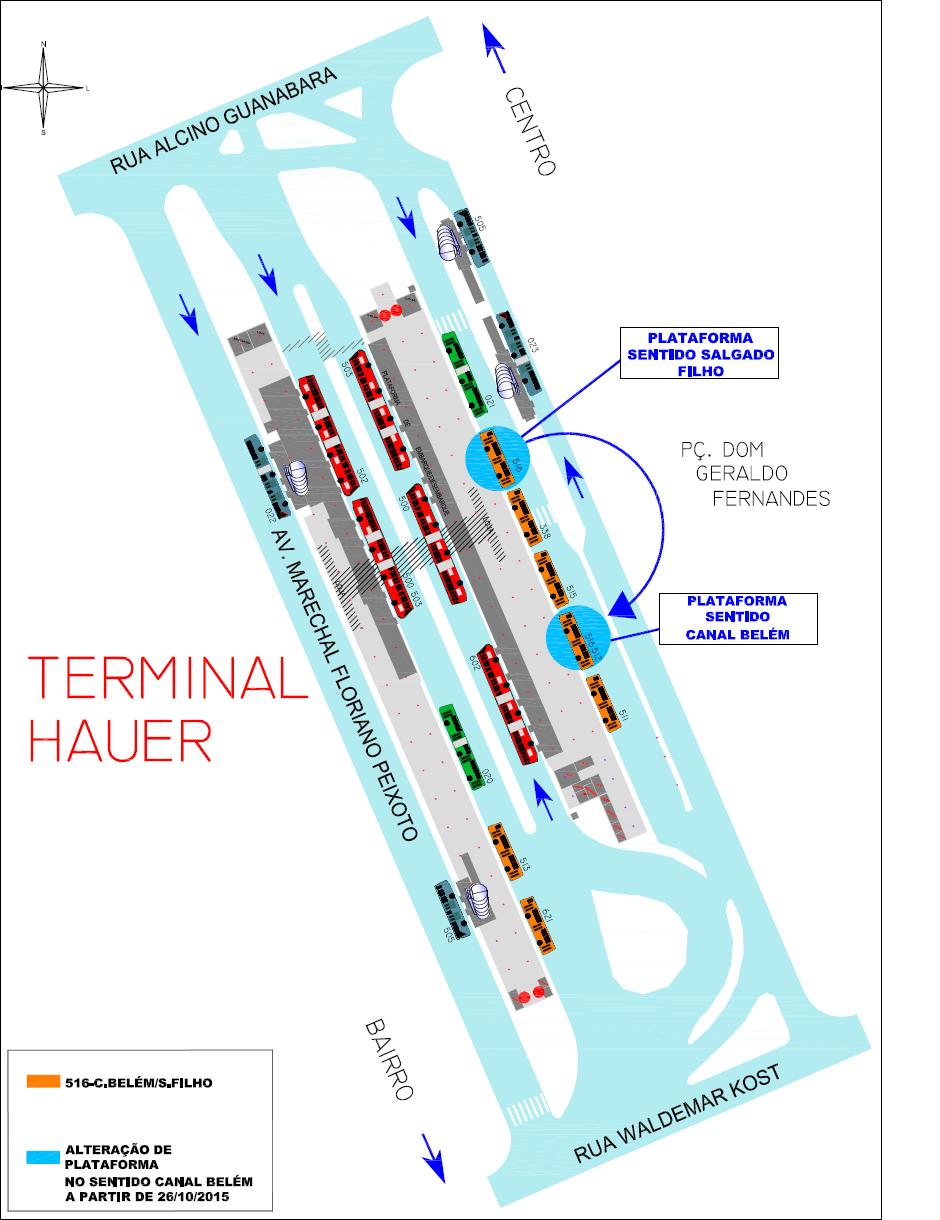 516 - C.Belém/S.Filho - alteração de plataforma T.Hauer