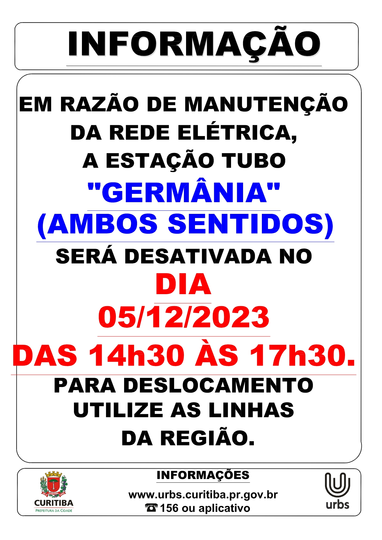 Estação Tubo GERMÂNIA desativada