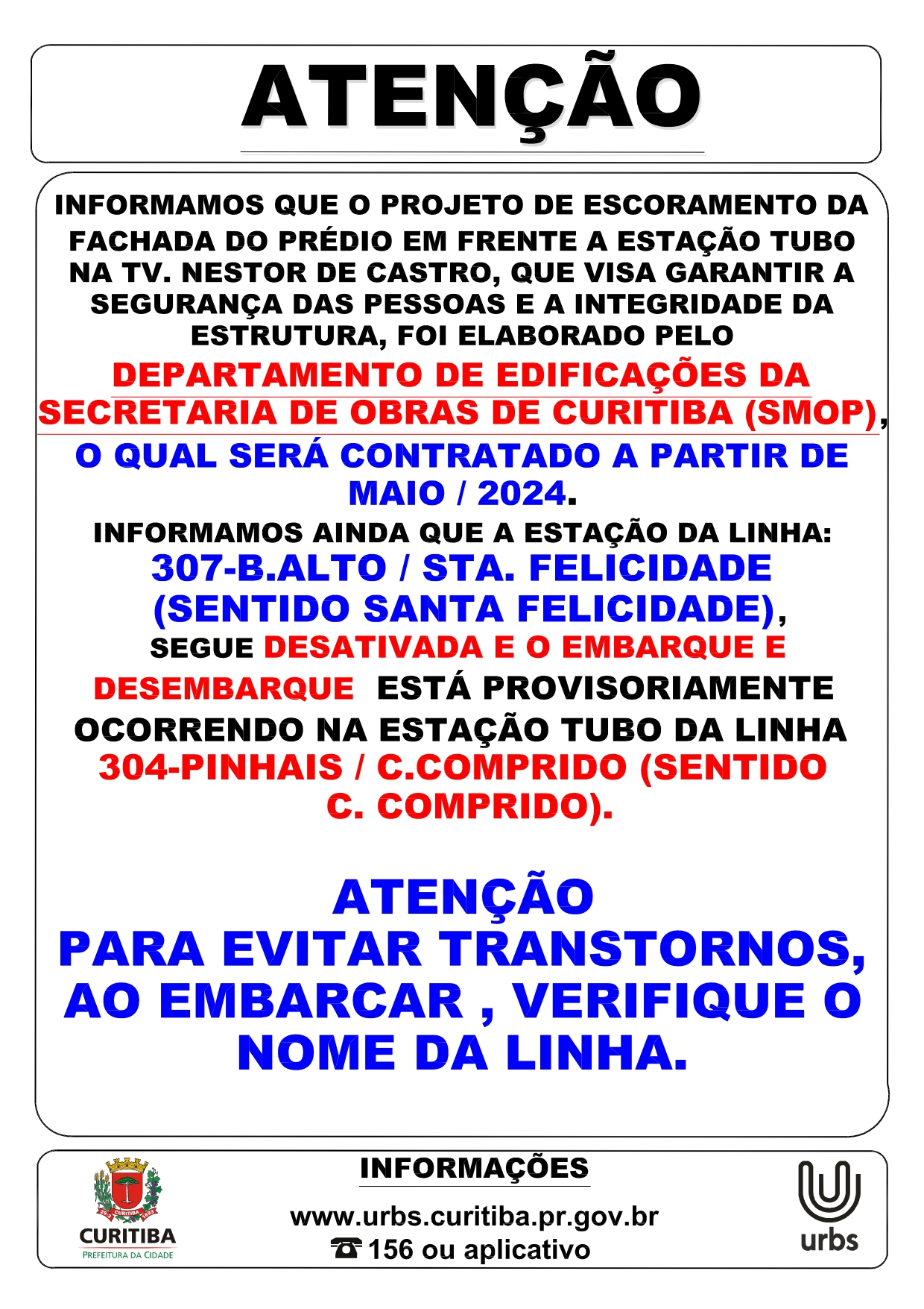 Estação Tubo 7027 PRAÇA TIRADENTES / NESTOR DE CASTRO permanece desativada